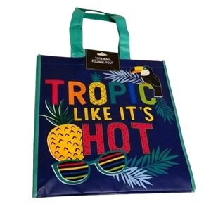 NWT Target "Tropic Like it's Hot" Eco-friendly Reusable Tote